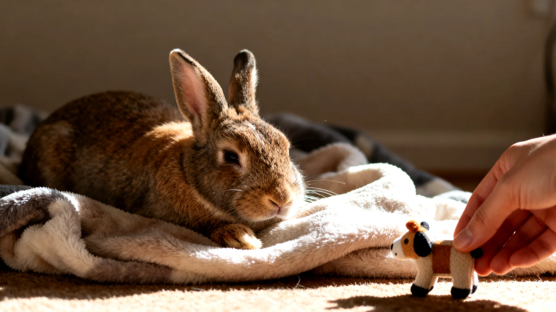 Kaninchen zeigen nach der Kastration oft Verhaltensänderungen und benötigen spezielle Trainings- und Verhaltensübungen, um wieder aktiv zu werden, ihre normale Bewegungsfreude zurückzugewinnen und gleichzeitig die Wundheilung nicht zu gefährden"