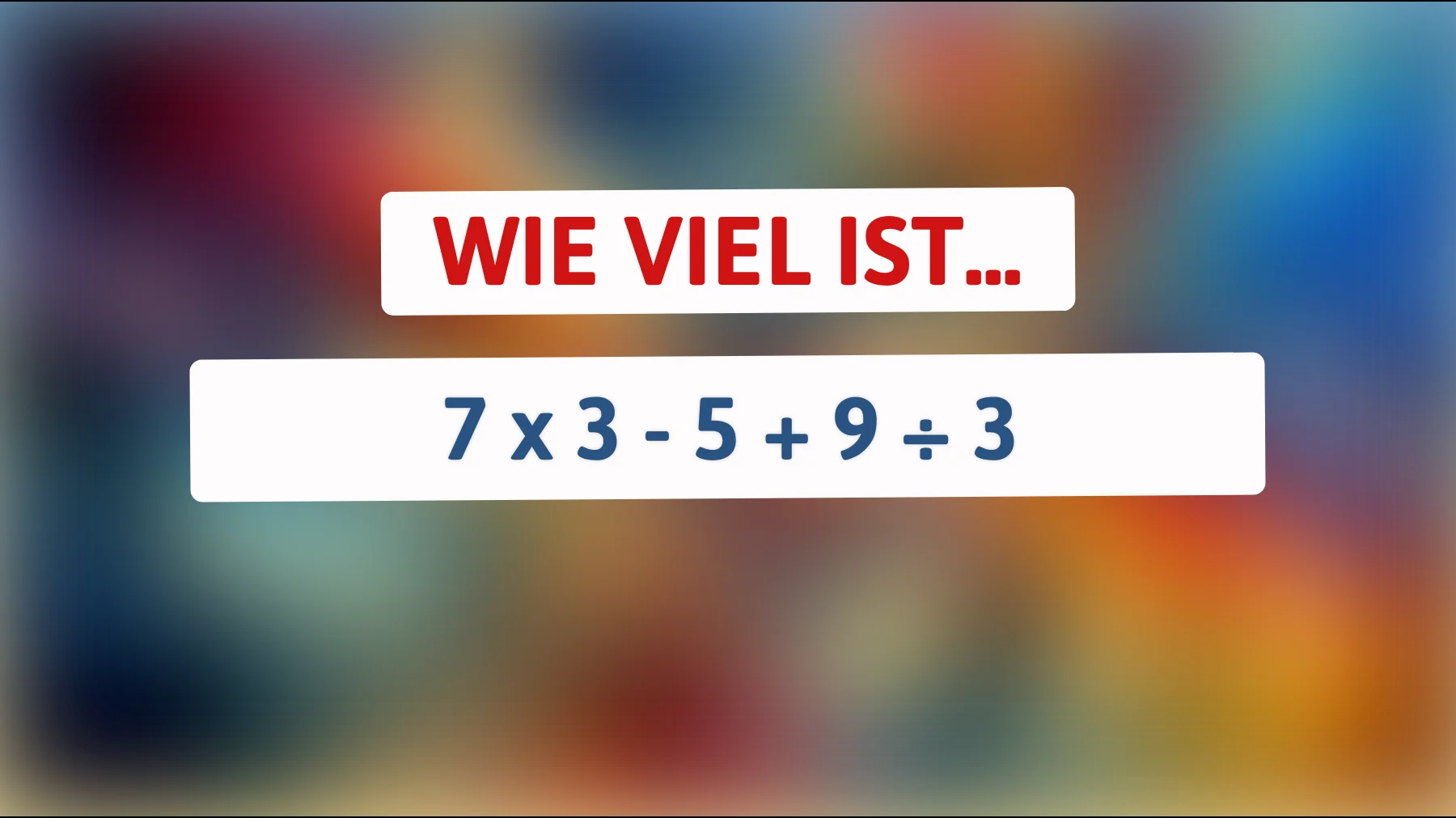 Nur 1% können dieses knifflige Mathe-Rätsel lösen: Schaffst du es, ohne Taschenrechner? Herausforderung angenommen!"