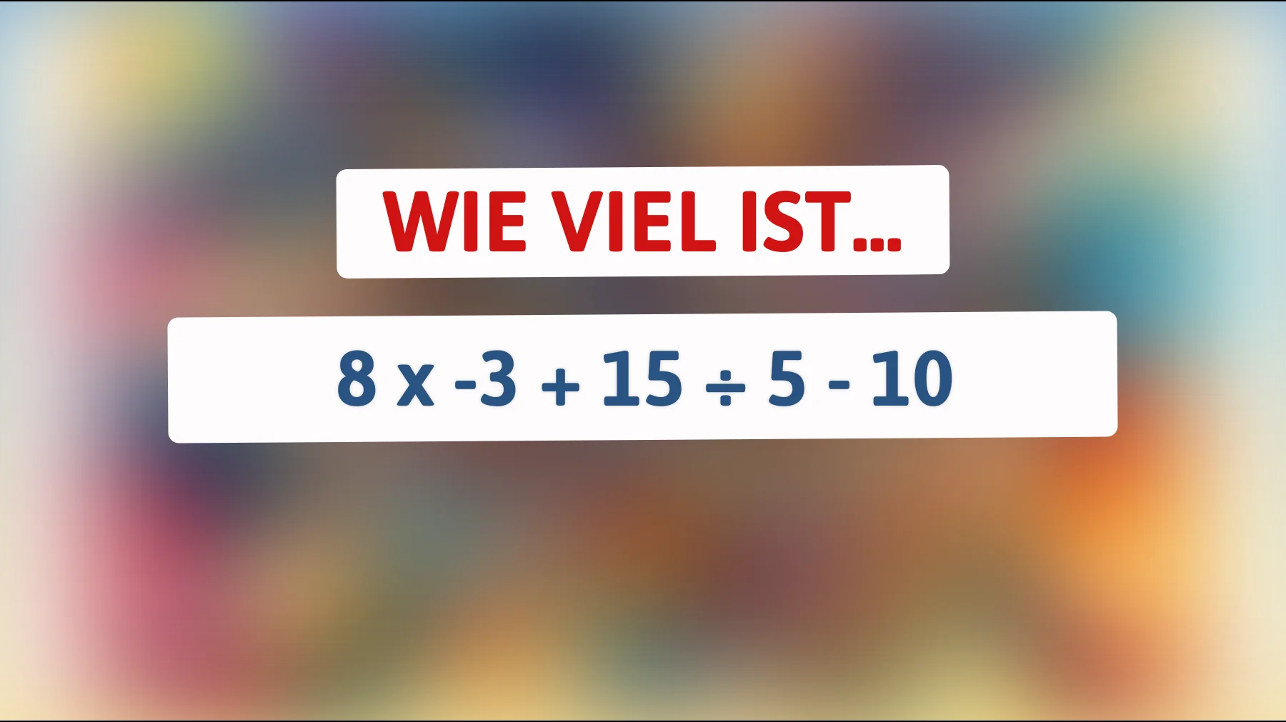 Teste dein Genie: Kannst du dieses verzwickte Zahlenrätsel lösen? Nur die Klügsten schaffen es!"